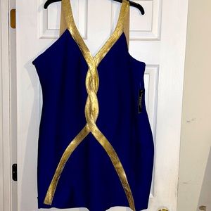 Venus - Women’s Form Fitting Dress - 3X